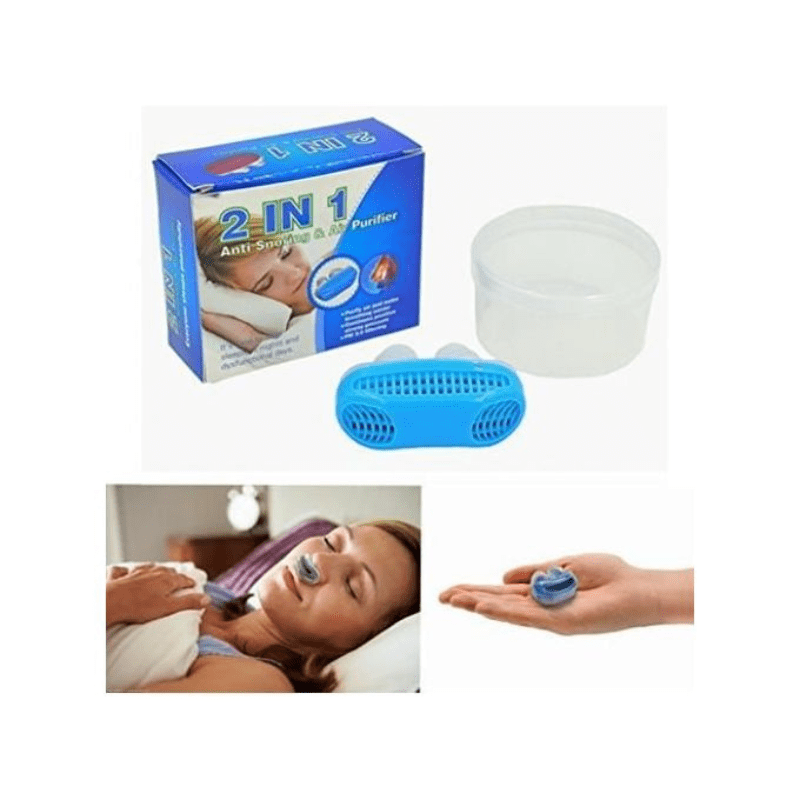 Purificateur d’Air Nasal & Anti-Ronflement 2 en 1
