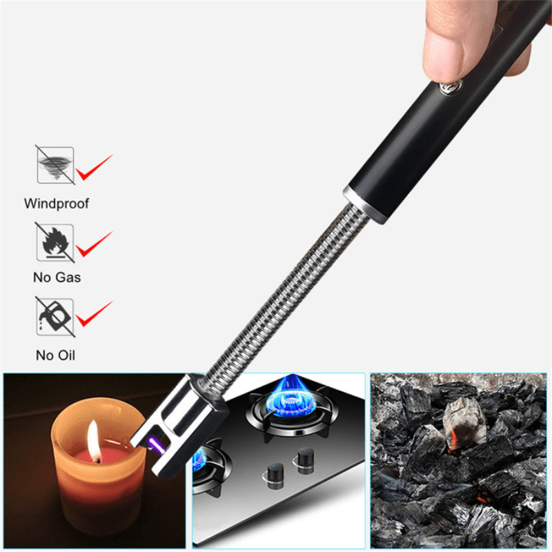 Briquet électrique USB rechargeable polyvalent
