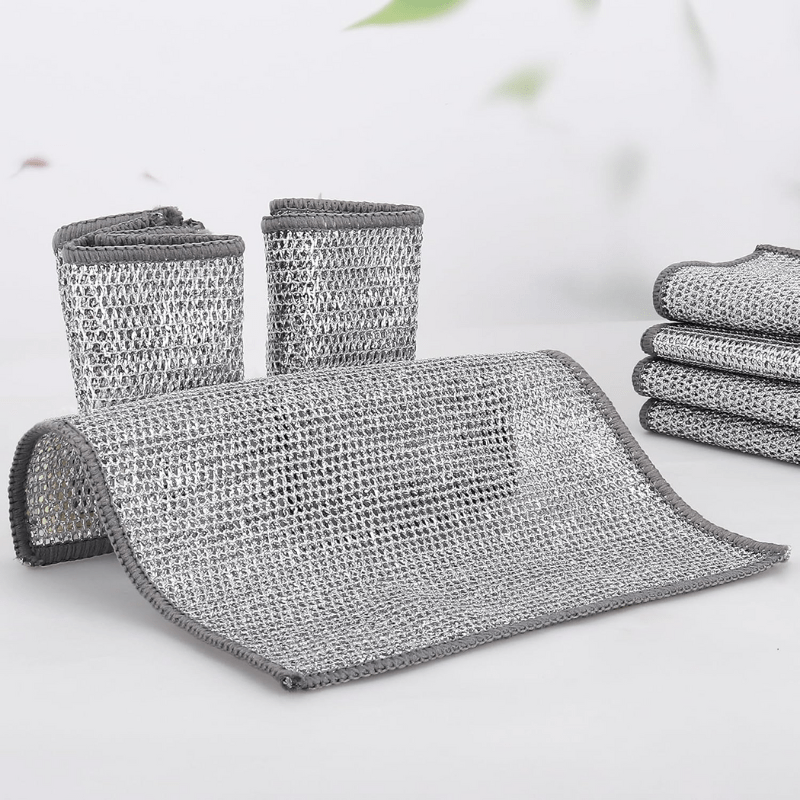 Lot de 10 Chiffons Magiques Anti-Rayures – Pour un Nettoyage Puissant et Sans Rayures